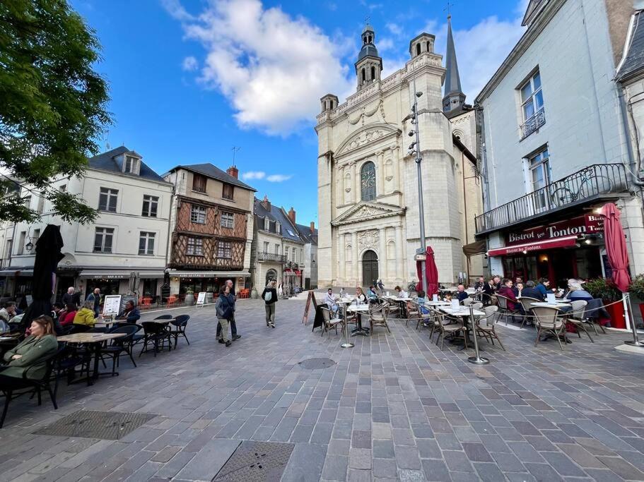 Appartement Cosy Hypercentre Place St Pierre Saumur Eksteriør bilde